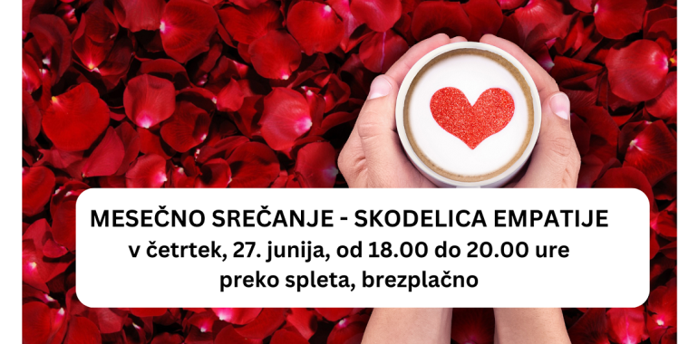 Skodelica empatije - mesečna srečanja