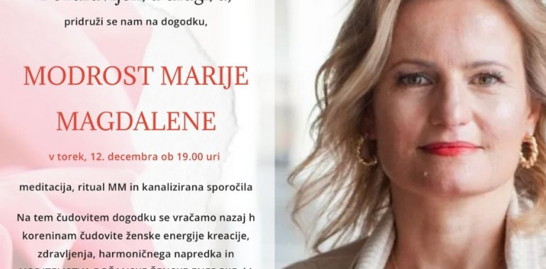 Modrost Marije Magdalena