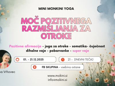 Tečaj moč pozitivnih misli za otroke 