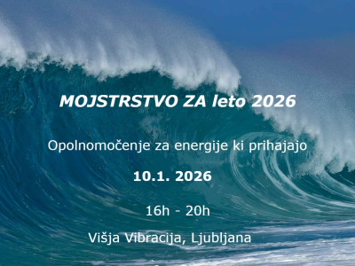 Mojstrstvo za leto 2026 - intenziv opolnomočenja