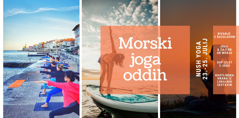 Morski joga oddih na slovenski obali