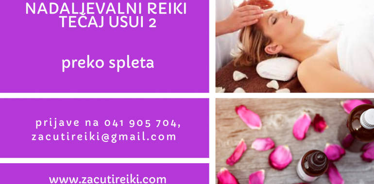 Kakovostni Reiki tečajUSUI2+gratis mentorstvo,diagnostikaSPLETNI