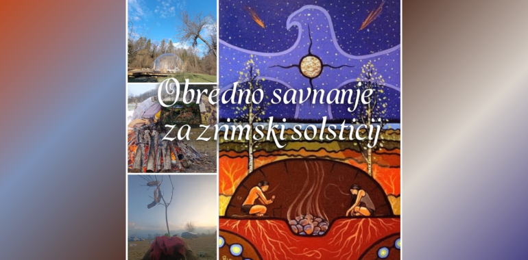 Praznovanje zimskega solsticija z obrednim savnanjem