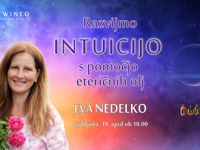 Delavnica: RAZVIJMO INTUICIJO s pomočjo eteričnih olj
