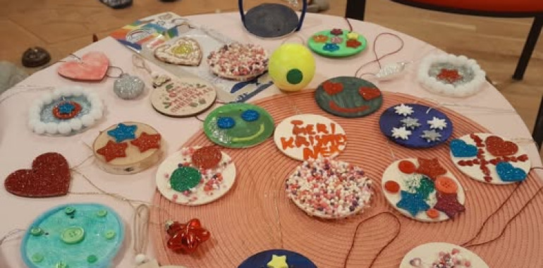 Meditacija za otroke in izdelave Božičnih okraskov 