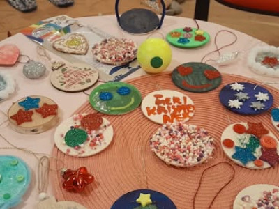 Meditacija za otroke in izdelave Božičnih okraskov 