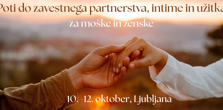 Poti do zavestnega partnerstva, intime in užitka za moške in žen