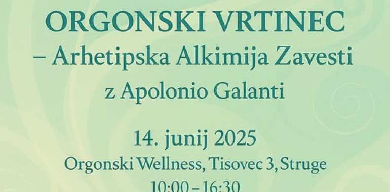 Orgonski vrtinec – Arhetipska alkimija zavesti