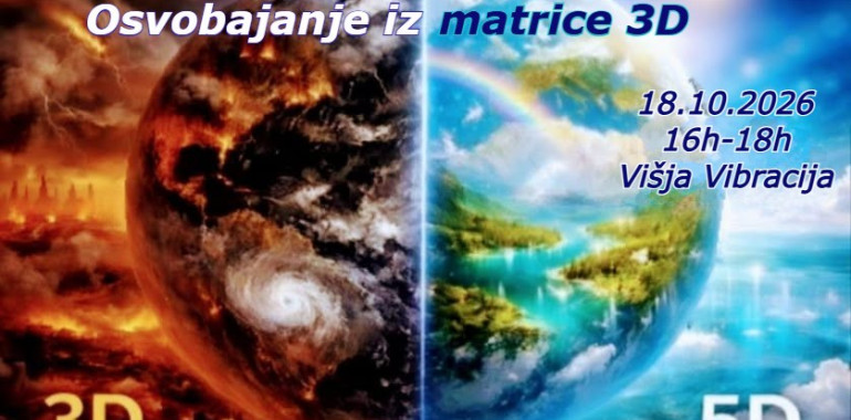 Osvobajanje iz matrice 3D - intenzivna delavnica
