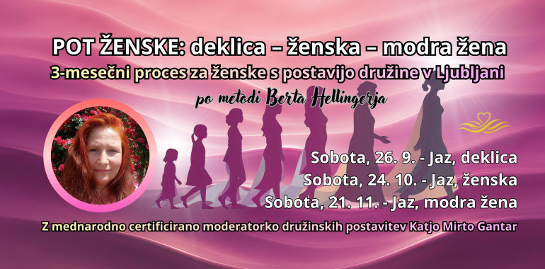 Postavitev družine - 3-mesečni proces za ženske: Pot ženske 