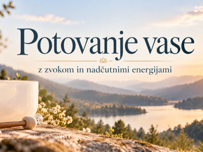 Potovanje vase z zvokom in nadčutnimi energijami