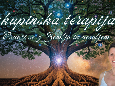 Poveži se z Zemljo in vesoljem - Skupinska terapija z Mašo
