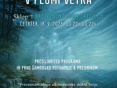 “Stopinje prednikov v pesmi vetra”, delo s svojo dedno linijo