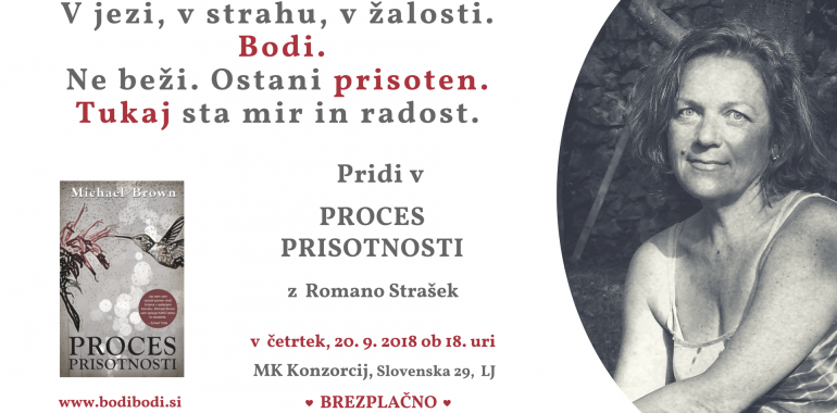 Predstavitev PROCESA PRISOTNOSTI - Ljubljana