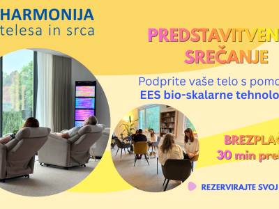 PREDSTAVITVENO SREČANJE - Brezplačni preizkus EES tehnologije