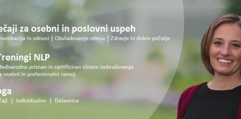 Promovita, delavnice, treningi NLP, joga