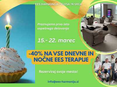 Prva obletnica uspešnega delovanja EES CENTRA HARMONIJA