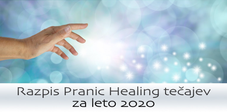 Razpis Pranic Healing tečajev 2020