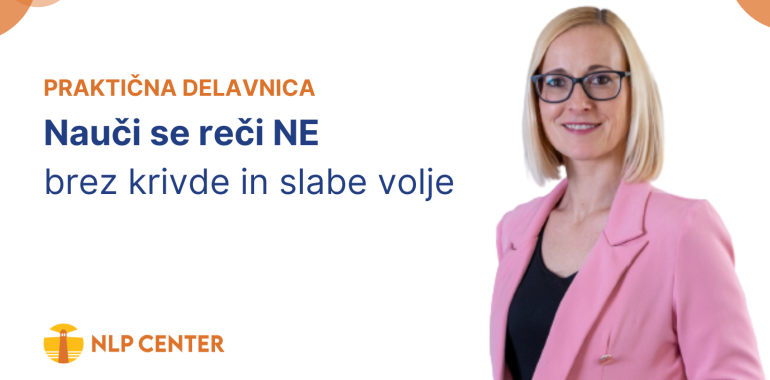Nauči se reči NE brez krivde in slabe vesti