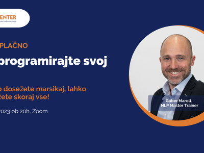 Brezplačna delavnica: Reprogramirajte svoj um