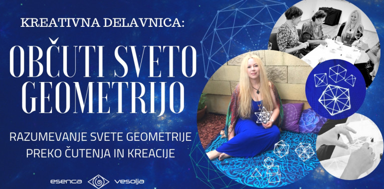 Kreativna delavnica: Občuti Sveto Geometrijo (v Kopru) 