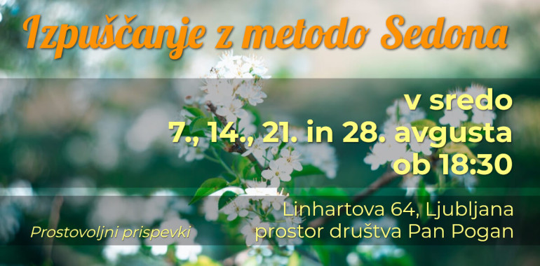 Srečanje podporne skupine metode Sedona