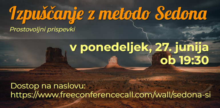 Izpuščanje z metodo Sedona