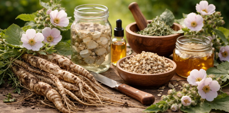 Spletno zeliščarsko srečanje meseca januarja: SLEZ (AJBIŠ)