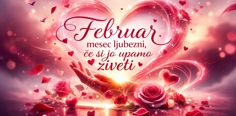 Februar – mesec ljubezni (če si jo upamo živeti)