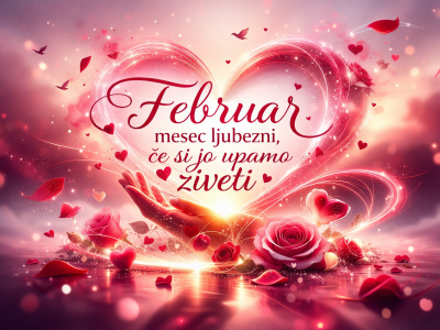 Februar – mesec ljubezni (če si jo upamo živeti)