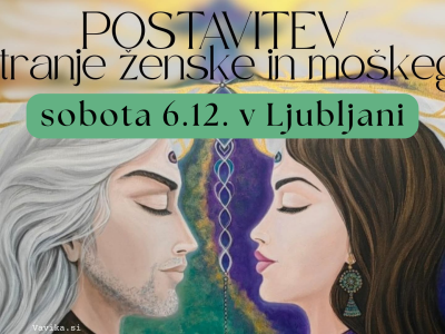 Postavitev notranje ženske in moškega - užitek #miklavžev popust