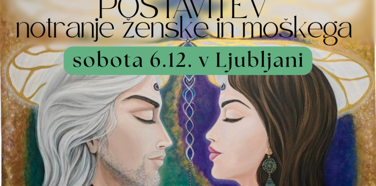 Postavitev notranje ženske in moškega - užitek #miklavžev popust