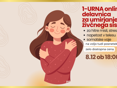 Delavnica za umirjanje živčnega sistema 