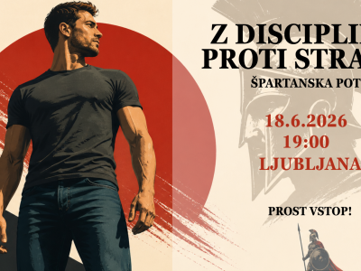 Z disciplino proti strahu - Špartanska pot