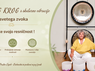 Gong krog s skalarno vibracijo  Zaživi svojo resničnost