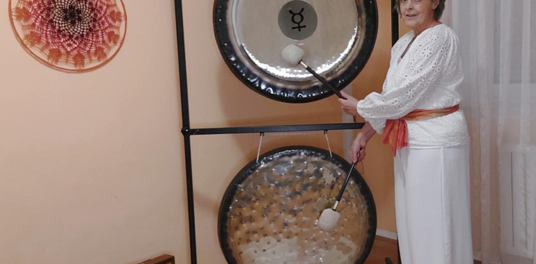 Gong kopel s kristalno vibracijo 
