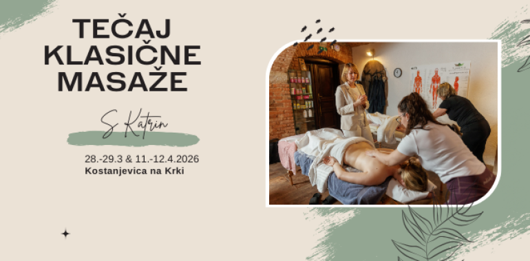 Tečaj klasične masaže