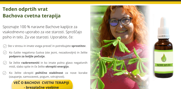 Naravna podpora proti stresu, čustvenim stiskam