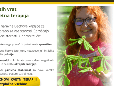 Naravna podpora proti stresu, čustvenim stiskam