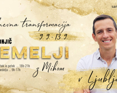 Seminar Novi Temelji z Miho Staretom