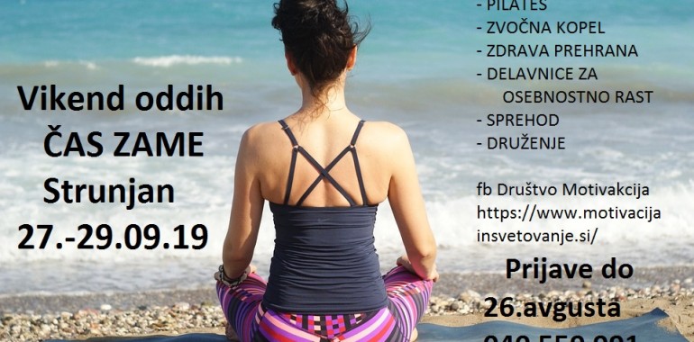 Vikend oddih ČAS  ZAME