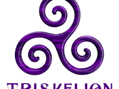 Keltska simbola TRISKELION in TRIQUETRA