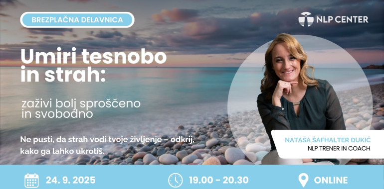 Umirite tesnobo in strah – zaživite sproščeno in svobodno