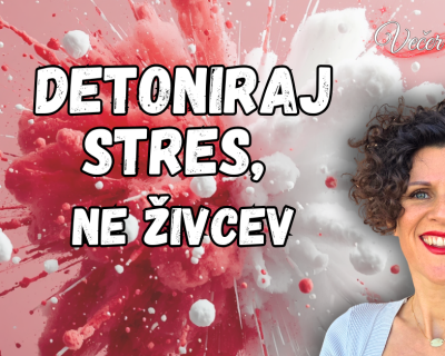 Večer čiščenja DETONIRAJ STRES, ne živcev online z Mašo Plaznik