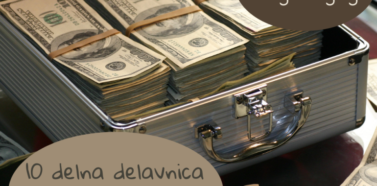 NOVO!!! Delavnica KAKO POSTATI DENAR –  online 