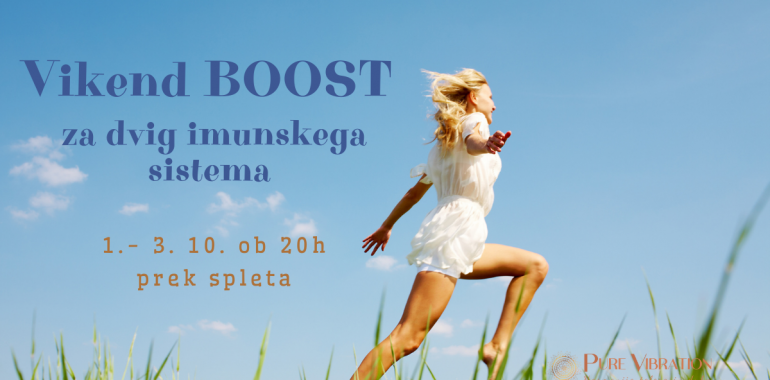 Vikend BOOST za dvig imunskega sistema - za vso družino