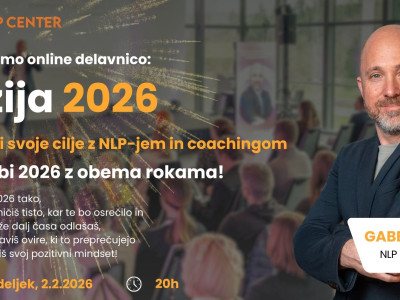 VIZIJA 2026: Odkleni svoje cilje z NLP-jem in coachingom 