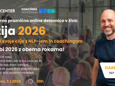 VIZIJA 2026: Odkleni svoje cilje z NLP-jem in coachingom