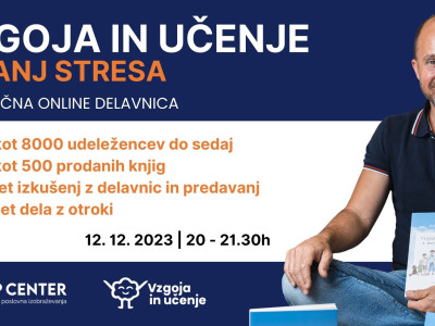 Brezplačna online delavnica: Vzgoja in učenje z manj stresa