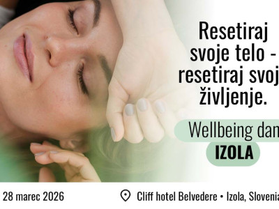Wellbeing dan. Resetiraj svoje telo. Resetiraj svoje življenje. 
